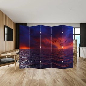 Parawan - Morze z ptakami (210x170 cm)