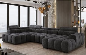 Narożnik BULL XL Prawostronny z elektryczną funkcją regulacji tkanina Eden 01 WERSAL