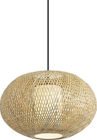 Lampa wisząca Japandi Bamboo 50 cm IP44 - Moana