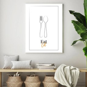 Plakat - Eat (A4)