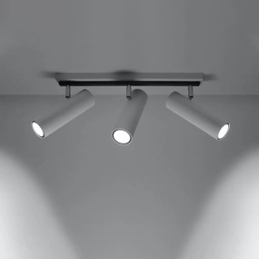 Biała lampa sufitowa 6x45 cm Mira – Nice Lamps