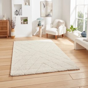 Kremowy dywan 200x290 cm Ideal Shaggy – Think Rugs