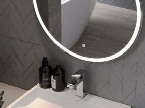 Mexen Gobi lustro łazienkowe podświetlane, okrągłe 100 cm, LED 6000K, antypara - 9801-100-100-611-00