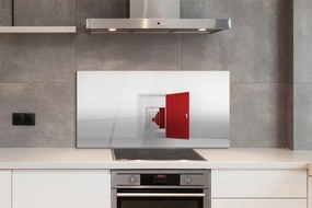 Panel szklany do Kuchni Incepcja: Labirynt Drzwi