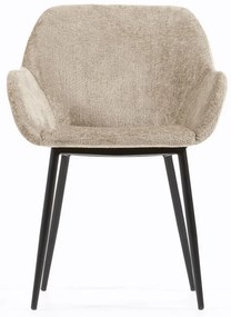 Beżowe krzesło Konna – Kave Home