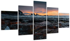Obraz - krajobraz w Nowej Zelandii (125x70 cm)