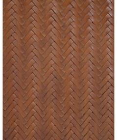 Brązowy zagłówek ze skóry 163x60 cm Natesa – Kave Home