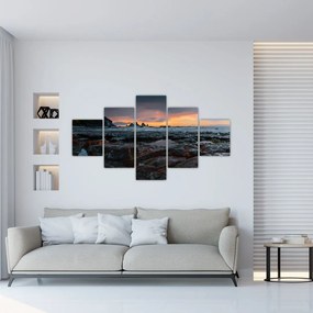 Obraz - krajobraz w Nowej Zelandii (125x70 cm)