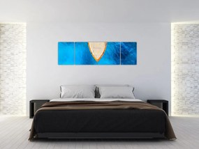 Obraz - Letnia łódź (170x50 cm)