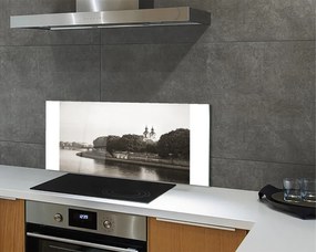 Szkło do Kuchni na Ścianę Most na Wiśle w Krakowie