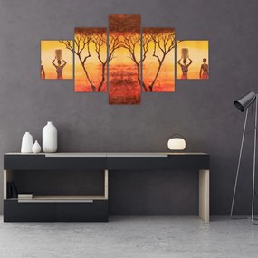 Obraz - Afrykańska sawanna (125x70 cm)