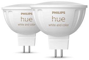 Inteligentne żarówki z gwintem GU 5,3, 6 W zestaw 2 szt. White and color ambiance – Philips Hue