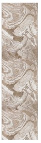 Beżowy chodnik 80x300 cm Marbled – Flair Rugs