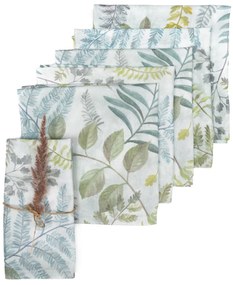 Komplet serwetek 6 szt. 42x42cm Pastel Forest 142-46