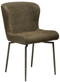 Tapicerowane krzesło w kolorze khaki Glam – DAN-FORM Denmark