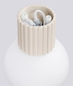 Kremowy kinkiet ø 12 cm Orbital – Sollux