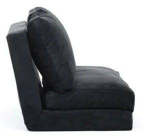 Sofa rozkładana Taida czarna