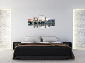 Obraz - Houses of Parliament w Londynie (125x70 cm)