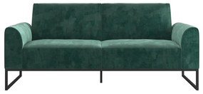 Zielona sofa rozkładana 217 cm Adley – CosmoLiving by Cosmopolitan