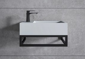 Umywalka ścienna BA18 z odlewu mineralnego