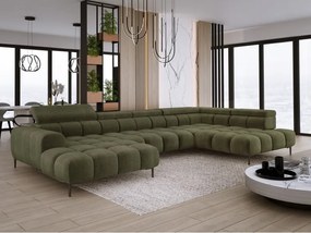 Narożnik PLAZA XL Prawostronny Elektryczna regulacja Tkanina EDEN 12 WERSAL