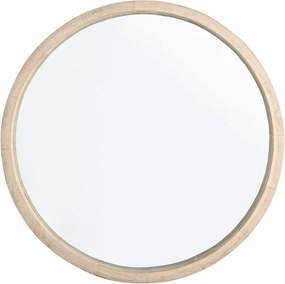 Lustro z drewnianą ramą ścienne 52x52 cm Tiziano – Yes Everyday