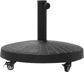 Outsunny Stojak Pod Parasol 25kg Imitacja Rattanu Stabilny i Dekoracyjny Do Ogrodu i Tarasu | Aosom PL