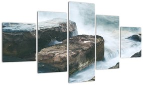 Obraz - siła wody (125x70 cm)