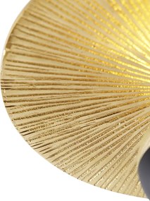 Orientalna lampa sufitowa złota - Konge