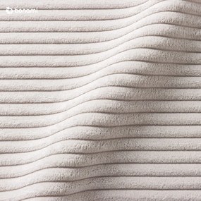 Beżowy sztruksowy rozkładany narożnik (lewostronny/w kształcie litery U) Tori – Bonami Selection