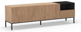 Szafka pod TV w naturalnym kolorze 180x55 cm Cailin – Marckeric