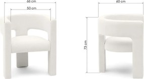 PROMOCJA Biały designerski fotel ALPAH B II. jakość