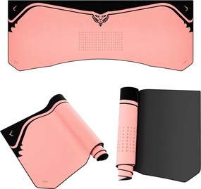 Podkładka ochronna na biurko Diablo X-Forge 160 cm, Akira Pink