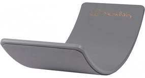 Deska do balansowania z filcem 80x30cm dla dzieci. balance board szary z filcem szarym - meowbaby®