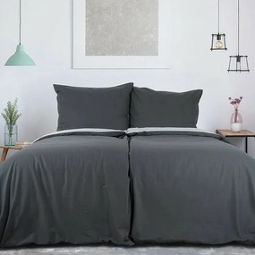 B.E.S. Petrovice Bawełniana pościel Double face antracyt/szary