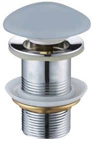 Mexen korek klik-klak okrągły, szary-niebieski ceramiczny mat - 79910-69