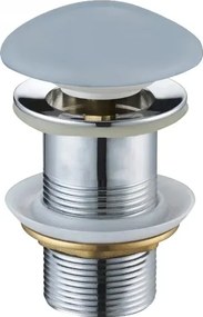Mexen korek klik-klak okrągły, szary-niebieski ceramiczny mat - 79910-69