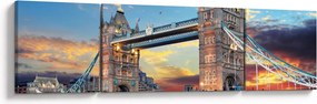 Obraz - Tower Bridge, Londyn, Anglia (170x50 cm)