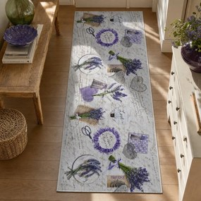 Chodnik Universal Sprinty Lavender, 52x100 cm