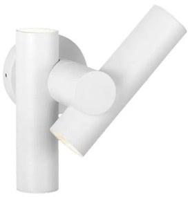 LED zewnętrzna lampa ścienna 2xLED/3W/230V 4000K IP44 biała