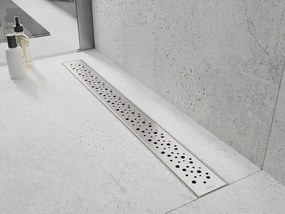 Mexen Flat M12 odpływ liniowy 80 cm, inox - 1021080-15