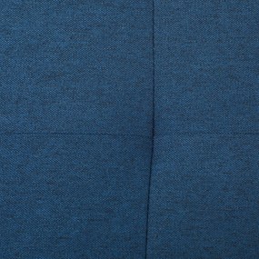 HOMCOM Ławka z miejscem do przechowywania, pufa, ławka do przedpokoju, pikowanie, 125,1 cm x 48,9 cm x 41,3 cm, Niebieska