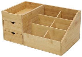 Bambusowy organizer z szaufladami SOLA