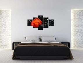 Obraz - świecący minerał (125x70 cm)