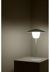 Ciemnoszara średnia lampa led Blomus Ani Lamp
