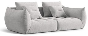 Jasnoszara sofa 232 cm Bloom – Micadoni Home