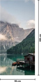 Fototapeta na drzwi - Jezioro Prags (95x205cm)