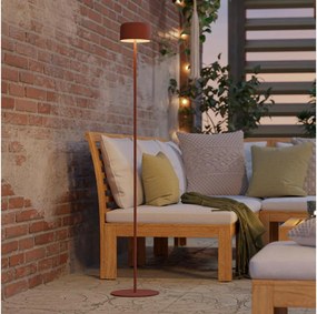 Eglo 901897 - Solarna lampa stojąca LED ROCCANOVA LED/2,8W/3,7V IP44 pomarańczowa