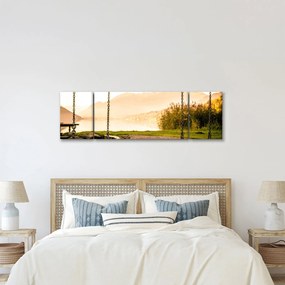 Obraz huśtawki w przyrodzie (170x50 cm)