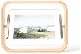 Naturalna drewniana ramka stojąca 19x24 cm Bellwood – Umbra